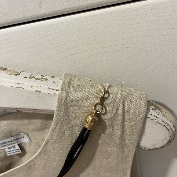 KATHERINE BARCLAY – SLEEVELESS LINEN BLEND DRESS – SIZE M - Picture 10 of 11